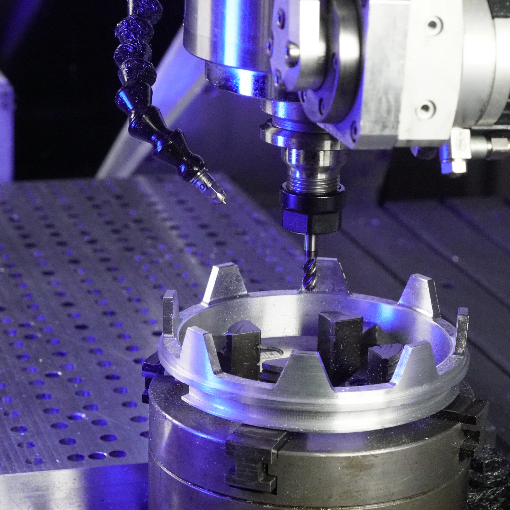 CNC machining a coupler